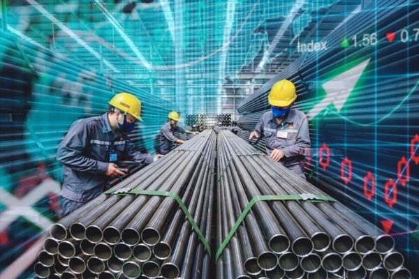 Giao dịch chứng khoán sáng 24/2: VN-Index hướng tới mốc 1.300 điểm, cổ phiếu thép nổi sóng