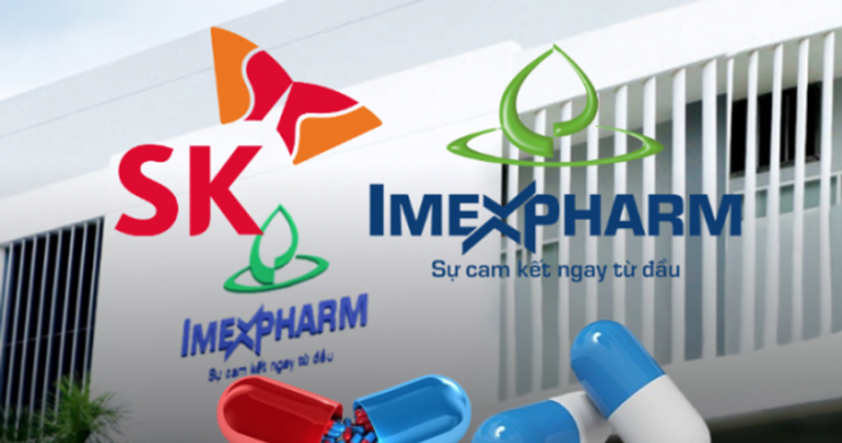 SK sắp thoái toàn bộ vốn tại Imexpharm (IMP) cho tập đoàn dược phẩm Trung Quốc, giá trung bình 57.400 đồng/CP