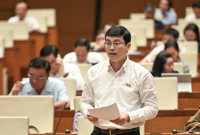 Đại biểu Đỗ Đức Hiển (đoàn TP.HCM). Ảnh: QH