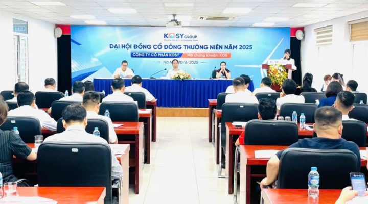 ĐHCĐ Kosy (KOS): Dồn lực khắc phục khó khăn, mục tiêu lãi 118 tỷ đồng trong năm 2025