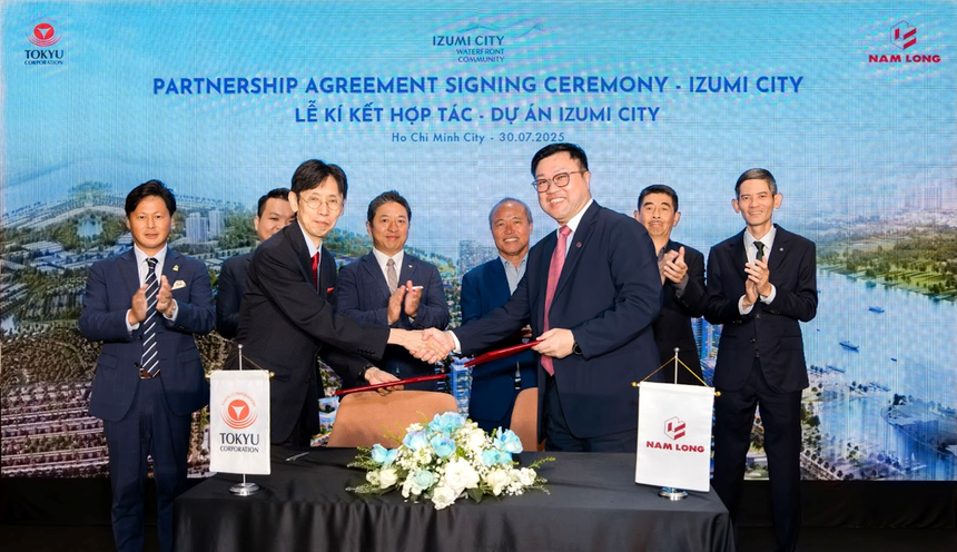 Tập đoàn Nam Long chính thức ký kết hợp với Tokyu Corporation