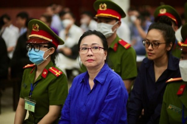 Bị cáo Trương Mỹ Lan. Ảnh: NGUYỄN TIẾN
