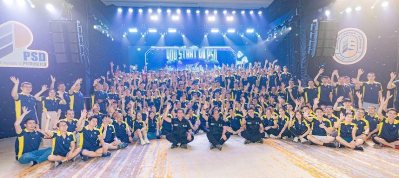 Tập thể Cán bộ Nhân viên PSD trong hoạt động Teambuilding định kỳ.