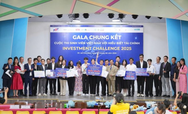 Hơn 2.400 sinh viên tranh tài, Investment Challenge 2025 đã tìm được quán quân