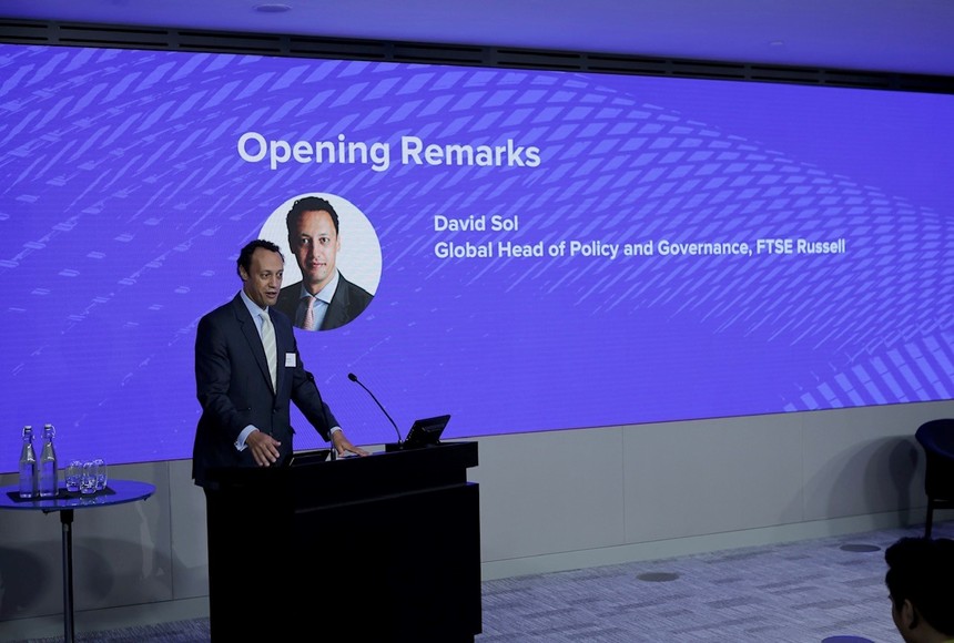 Ông David Sol, Giám đốc Chính sách Toàn cầu của FTSE Russell