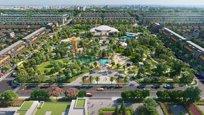 Phối cảnh tổng quan dự án Gem Sky World.