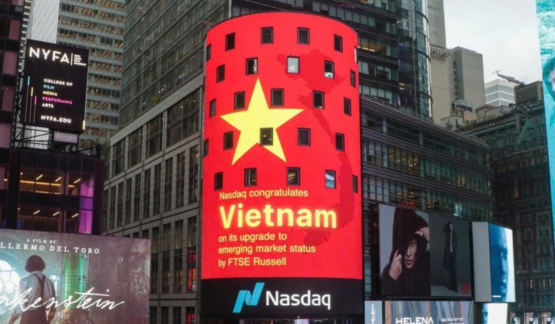 Nasdaq chúc mừng chứng khoán Việt Nam chính thức được nâng hạng