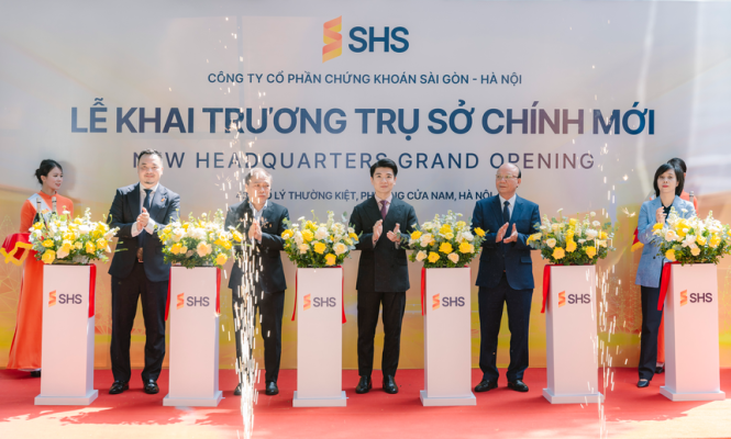 Trụ sở chính mới của SHS tại Tòa nhà số 43 Lý Thường Kiệt, phường Cửa Nam, Hà Nội