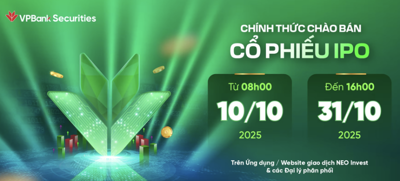 VPBankS: IPO hút nhà đầu tư, nhiều tổ chức đăng ký mua hàng nghìn tỷ đồng