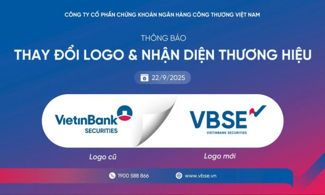 VietinBank Securities thay đổi Logo và Nhận diện thương hiệu mới