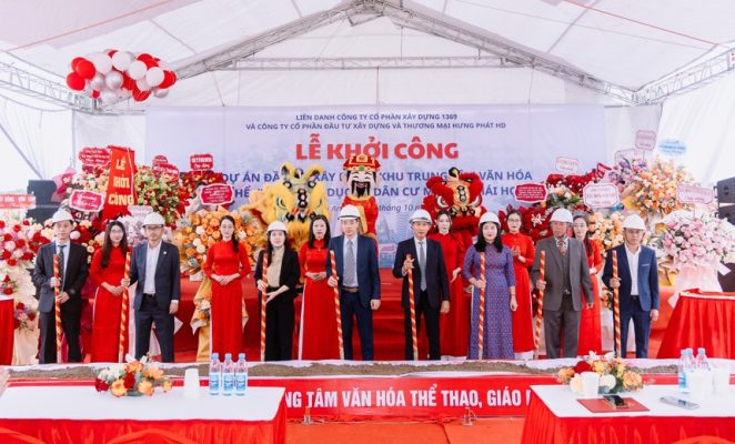 Lễ khởi công dự án Thái Học - Bình Giang