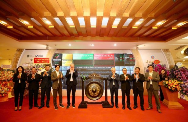 Cổ phiếu DCV của Dragon Capital tăng trần ngày chào sàn
