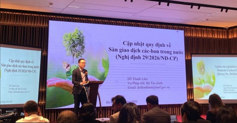 Tháng 5 sẽ vận hành sàn giao dịch các-bon