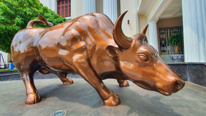 Linh vật mới của thị trường chứng khoán Việt Nam. Ảnh: Lê Toàn