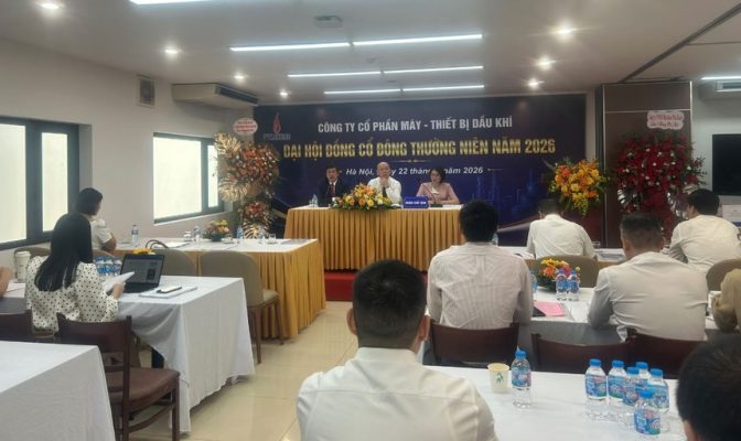 ĐHCĐ PVMachino (PVM): Nóng chuyện chia cổ tức và góp vốn triển khai dự án tại Đông Anh