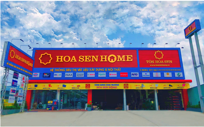 01-2646-3549 Hoa Sen (HSG) sáp nhập 5 công ty còn 2 công ty